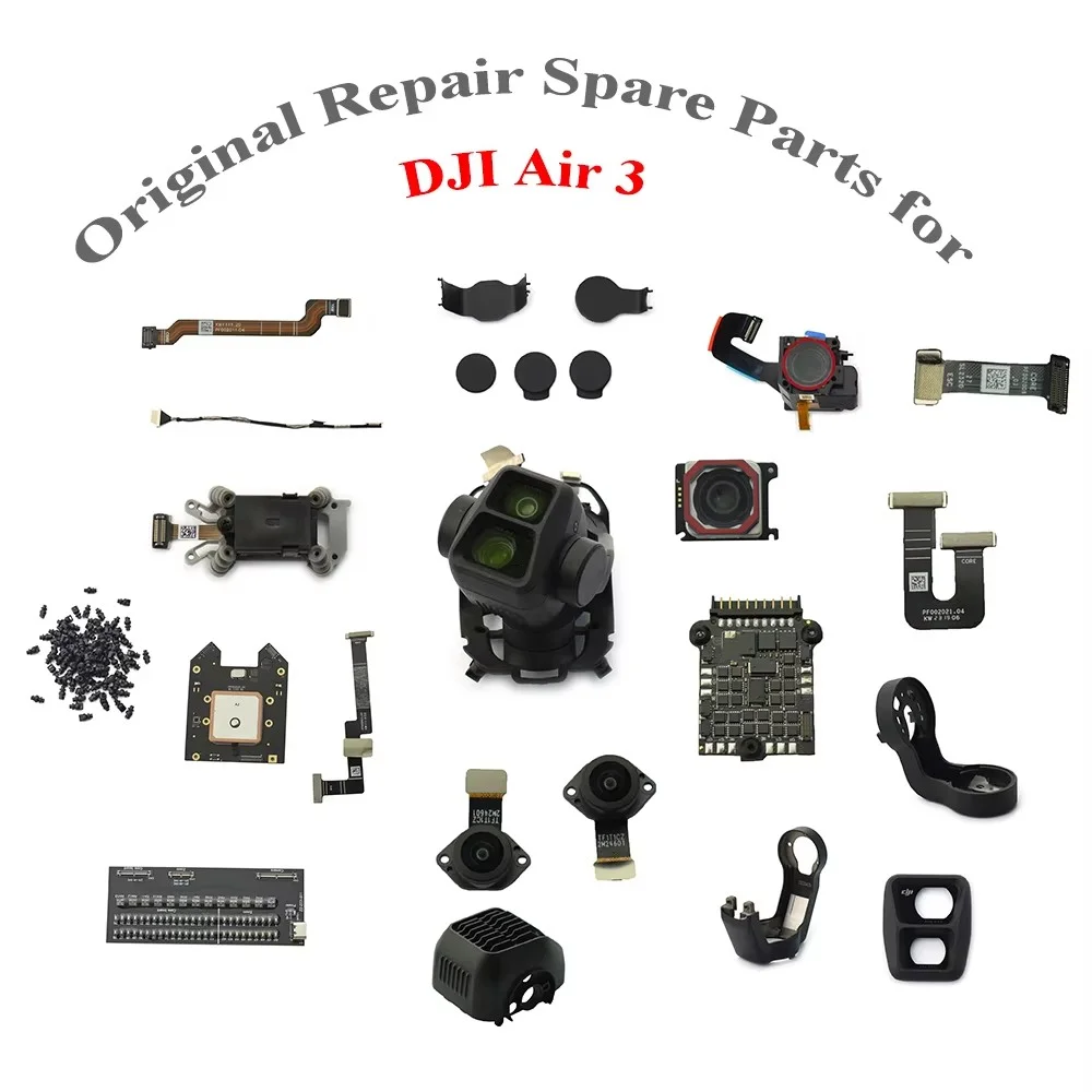 Dji Drone Air 3 - DJI AIR 3 ドローン用オリジナルジンバル部品：ジンバルカメラ、フレームカバー、信号ケーブル、ロール、ヤウアーム、ダンパー、GPS、ESCモジュール