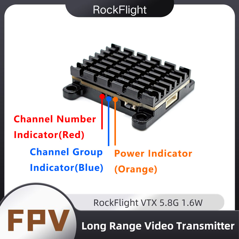 RockFlight TX663 VTX 5.8G 48CH - Drone Racing Receiver のレビューと価格