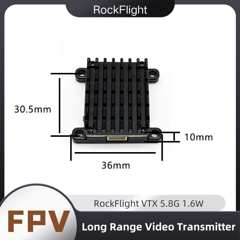 RockFlight TX663 VTX 5.8G 48CH - Drone Racing Receiver のレビューと価格