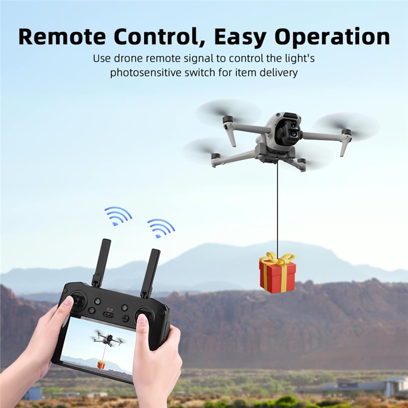 B31B ドローン釣り用餌投下システム。DJI AIR 3/ - Dji Drone Air 3 のレビューと価格