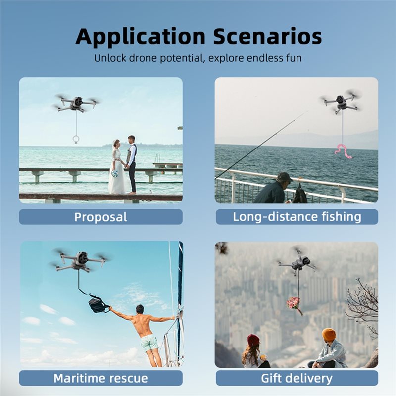 B31B ドローン釣り用餌投下システム。DJI AIR 3/ - Dji Drone Air 3 のレビューと価格