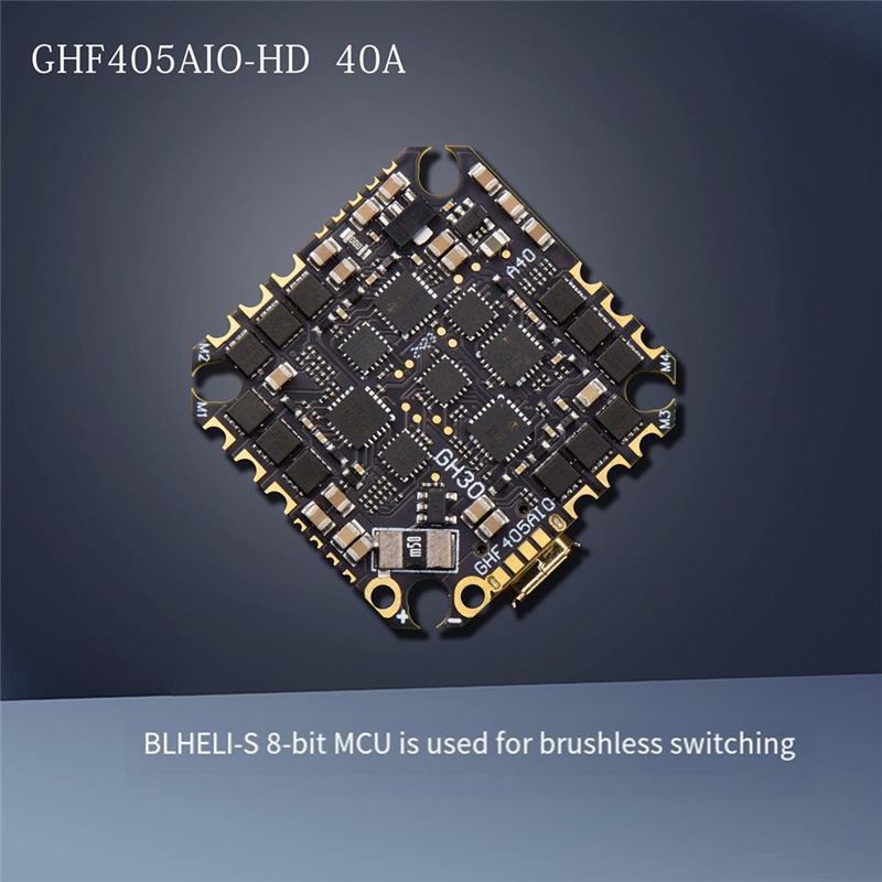 ABTI-GHF405AIO-HD 40A AIOフライトコ - Drone Racing Flight Controller のレビューと価格