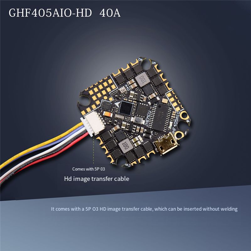 ABTI-GHF405AIO-HD 40A AIOフライトコ - Drone Racing Flight Controller のレビューと価格