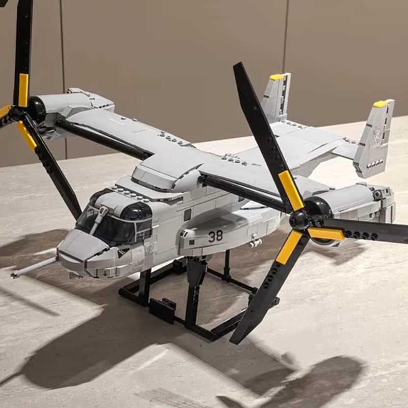 MV22 オスプレイ ティルトローター MOC 輸送機 ビル - Jjrc Drone X12 のレビューと価格