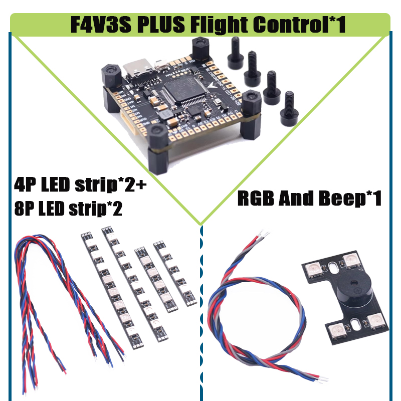 RCtoSky F4V3S PLUS F722 F745 H - Drone Racing Flight Controller のレビューと価格