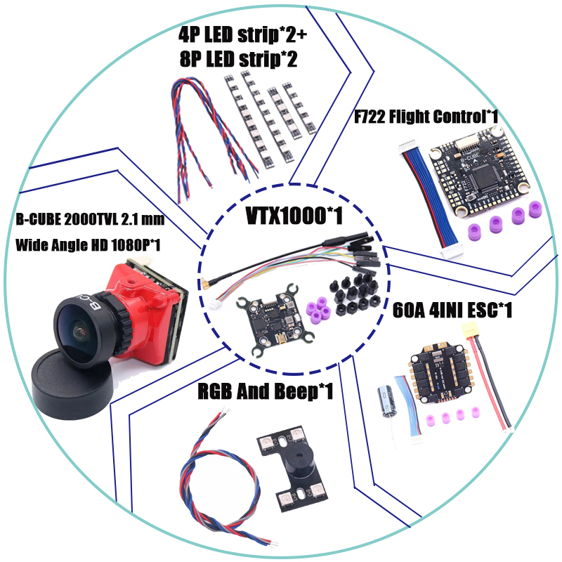 RCtoSky F4V3S PLUS F722 F745 H - Drone Racing Flight Controller のレビューと価格