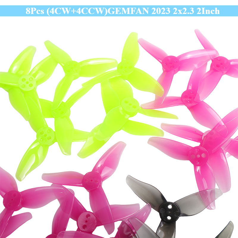 8 個 (4CW+4CCW)GEMFAN 2023 2x2. - Drone Racing Gate のレビューと価格